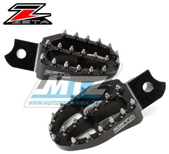 Obrázek produktu Stupačky ZETA Racing Alu - ZETA ZE93-1420 - Suzuki RMZ250 / 10-24 + RMZ450 / 08-24 + RMZ450X / 10-19 - černé