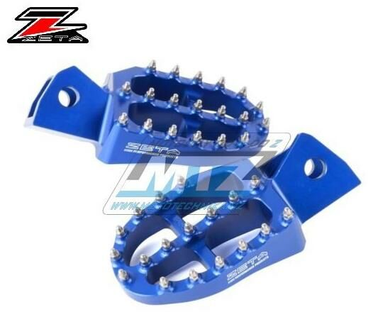 Obrázek produktu Stupačky ZETA Racing Alu - ZETA ZE93-1663 - Yamaha WR250X+WR250R / 07-17 - modré ZE931663