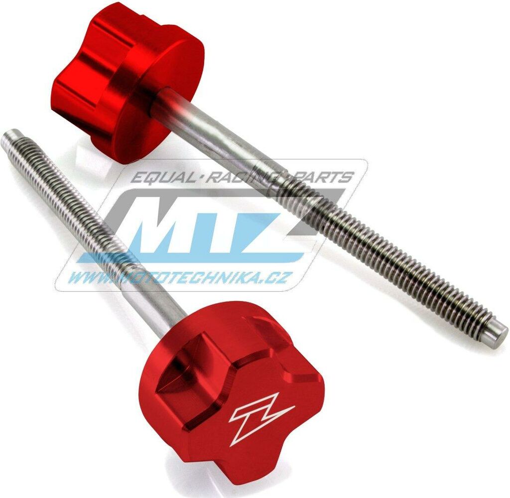 Obrázek produktu Šroub vzduchového filtru 50mm - ZETA ZE59-0102 - Honda CR80+CR85 + CR125+CR250+CR500R + CRF150R+CRF250R+CRF450R + CRF250X+CRF450X+CRF450L - červený ZE590102