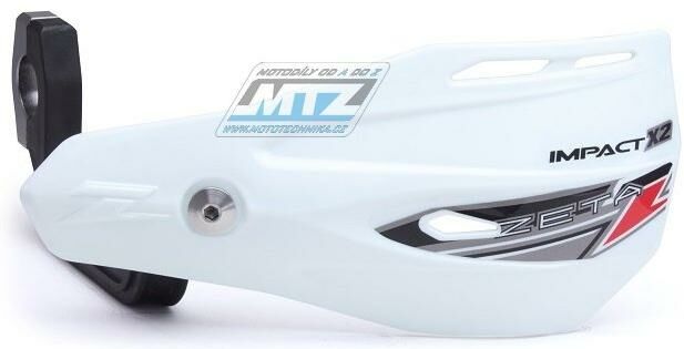 Obrázek produktu Kryty páček ZETA Impact-X2 včetně montážního kitu - ZETA ZE74-0210 - bílé ZE740210