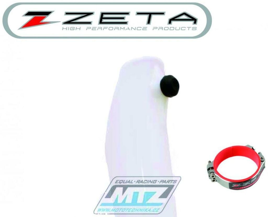 Obrázek produktu Kryt vidlice + pomocník startu &quot;Launch Control&quot; - ZETA ZE89-7019 - Honda CR125+CR250 / 04-07 + CRF250R / 04-22 + CRF450R / 04-22 - barva natural (1strana)
