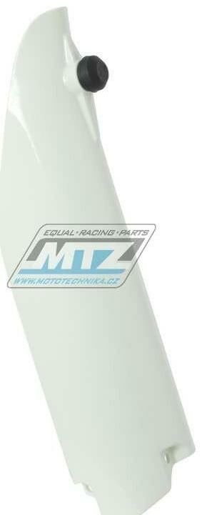 Obrázek produktu Kryt vidlice + pomocník startu &quot;Launch control&quot; - ZETA ZE89-7218 - Suzuki RMZ250 / 07-22 + RMZ450 / 08-22 - bílý (1strana) ZE897218
