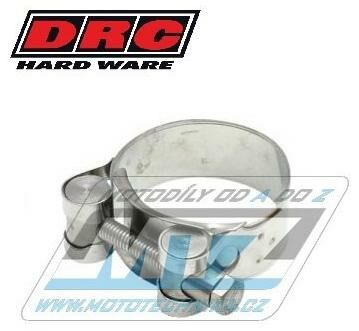 Obrázek produktu Klema výfuku Nerez - DRC STAINLESS EXHAUST CLAMP - DRC D31-32-400 - pro průměr 40-43mm DF3132400
