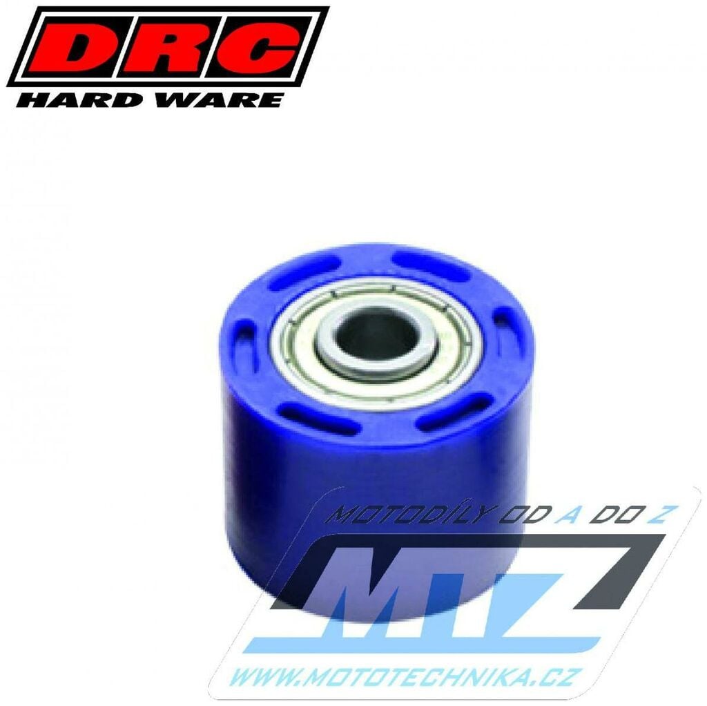 Obrázek produktu Rolna řetězu včetně ložisek (průměr 42mm / šířka 24,5mm) DRC "Race" - DRC CHAIN ROLLER L size (42mm) - DRC D47-41-442 - modrá DF4741442