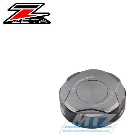 Obrázek produktu Kryt brzdové nádobky zadní a spojkové víčko ZETA ZS86-0428 - Honda, Yamaha, Kawasaki, Suzuki - titanový ZS860428