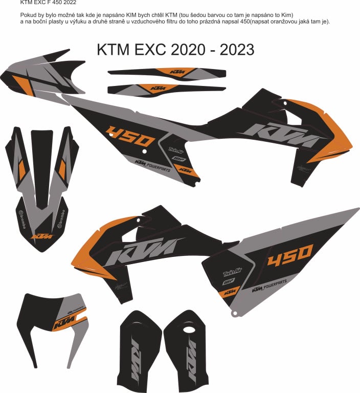 Obrázek produktu MX Motopolepy na zakázku motokros / enduro 1