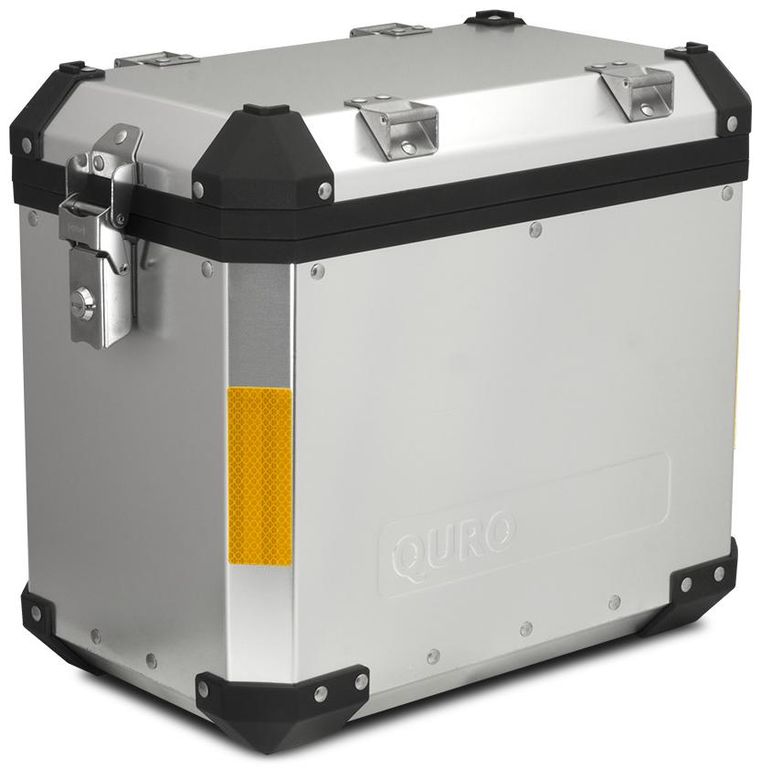 Obrázek produktu QUORO MOTO Aluminum Box 45L, silver, incl. KEYS and mounting KIT for bracket (800-45AL-000) 800-45AL-000