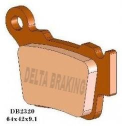 Obrázek produktu Zadní brzdové destičky Delta Braking měká směs DB2170 MX-N DB2170MXN