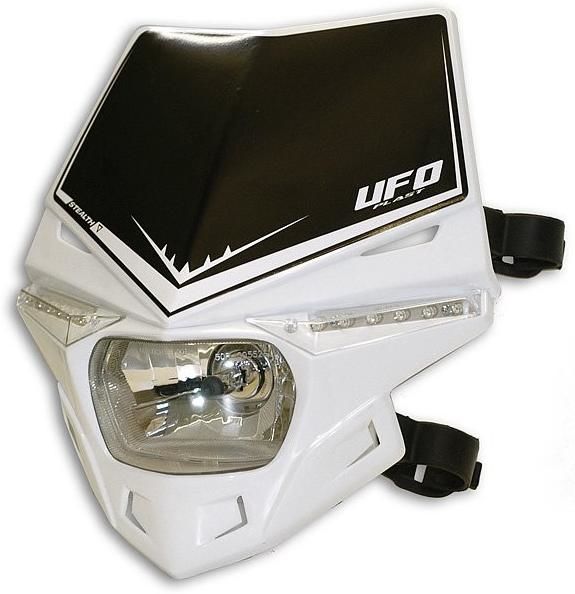 Obrázek produktu Maska přední se světlem Ufo Stealth bílá UF1715-01