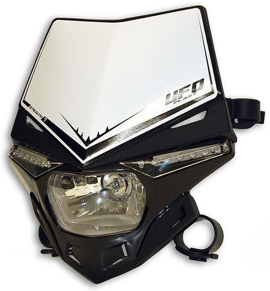 Obrázek produktu Maska přední se světlem Ufo Stealth černé UF1715-02