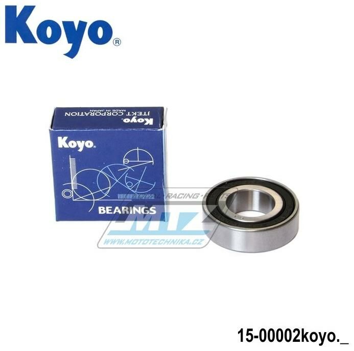 Obrázek produktu Ložisko 6003-2RS (rozměry: 17x35x10 mm) Koyo 15-00002KOYO