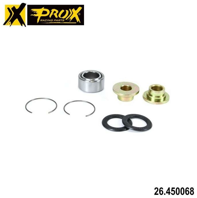 Obrázek produktu Sada uchycení zadního tlumiče horní / spodní KTM 125SX+15SX+250SX+250SXF+350SXF+450SXF / 12-25 + 690Enduro+690SMC + Husqvarna TC125+TC250 + TE125+TE150+TE250+TE300 + FC250+FC350+FC450 + FE250+FE350+FE 26.450068