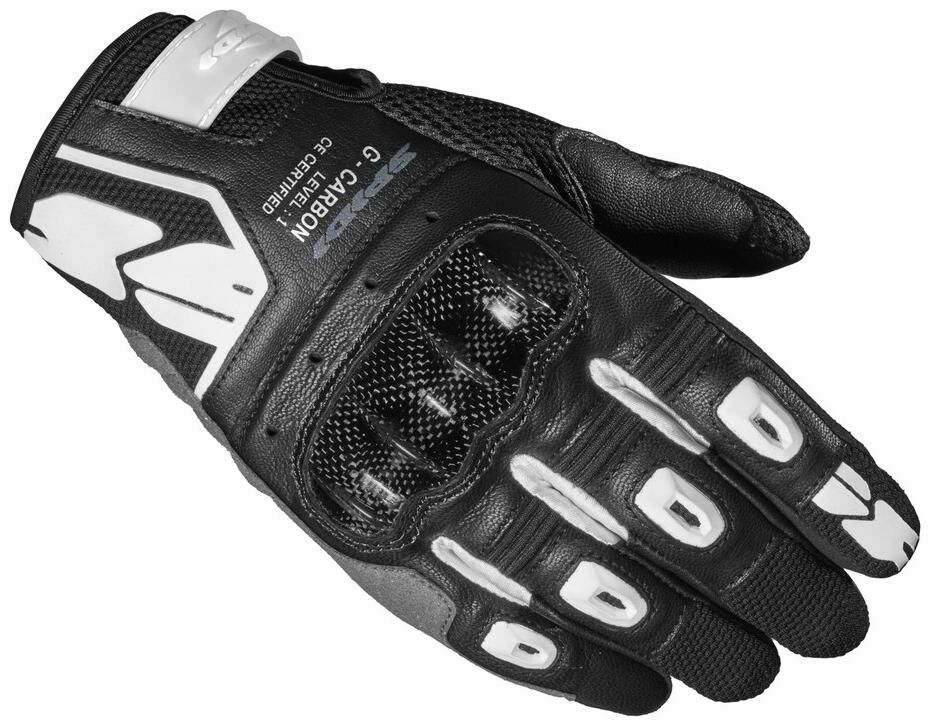Obrázek produktu rukavice G-CARBON LADY, SPIDI, dámské (černá/bílá) C92-011
