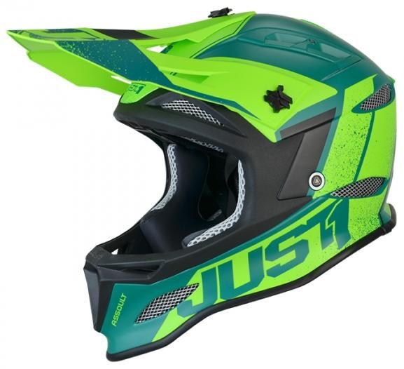 Obrázek produktu Cyklo přilba JUST1 JDH ASSAULT zelená matná + MIPS MCF_11416