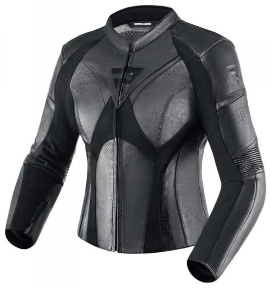 Obrázek produktu Dámská moto bunda REBELHORN REBEL LADY černá kožená MCF_14055