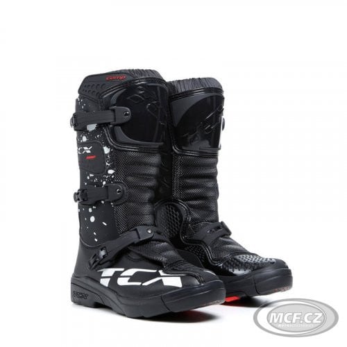 Obrázek produktu Dětské moto boty TCX COMP KID černo/bílé 2021 MCF_14069