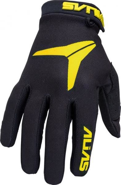 Obrázek produktu Dětské motokrosové rukavice ALIAS MX AKA černo/neonově žluté 2831-350
