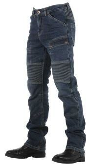 Obrázek produktu Kevlarové moto kalhoty OVERLAP ROAD SMALT JEANS modré