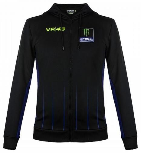Obrázek produktu Mikina Valentino Rossi VR46 fleece Yamaha černá 364104 MCF_13047