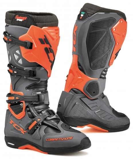Obrázek produktu Moto boty TCX COMP EVO MICHELIN® tmavě šedá/oranžová fluo MCF_11601