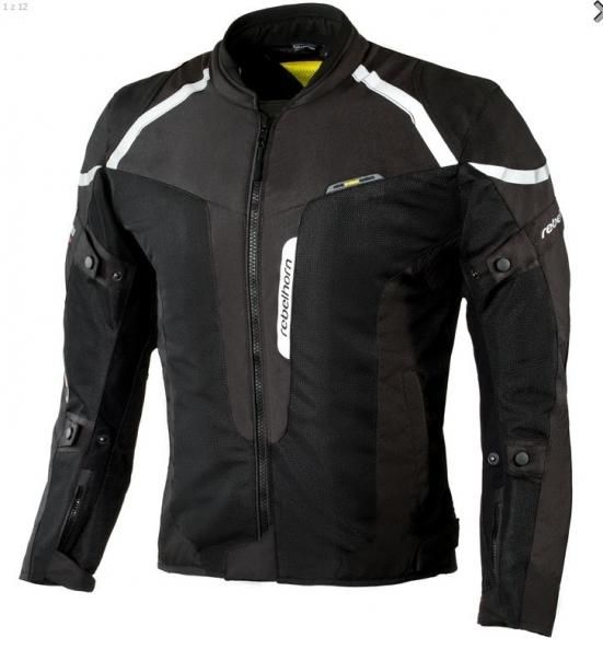 Obrázek produktu Moto bunda REBELHORN HIFLOW III černá MCF_12755