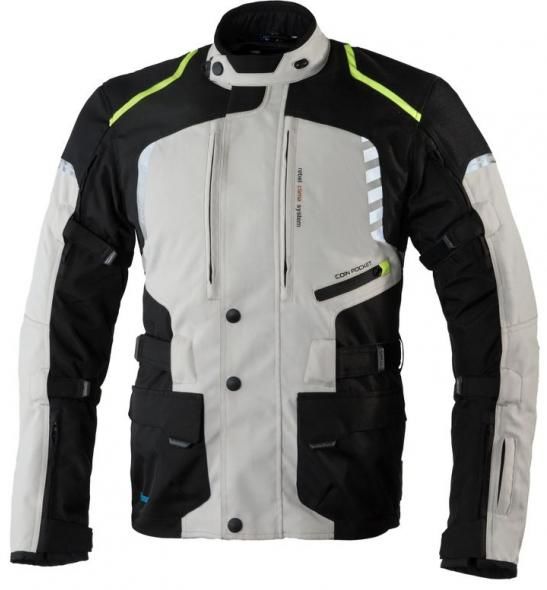 Obrázek produktu Moto bunda REBELHORN HIKER II šedo/černo/fluo žlutá MCF_12745