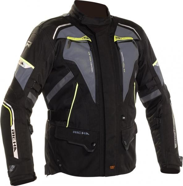 Obrázek produktu Moto bunda RICHA INFINITY 2 FLARE šedo/fluo žlutá MCF_12895