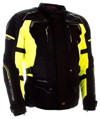 Obrázek produktu Moto bunda RICHA INFINITY 2 fluo žlutá - nadměrná velikost MCF_12288