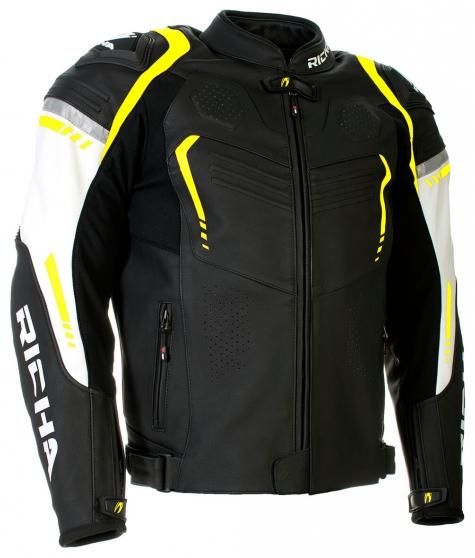 Obrázek produktu Moto bunda RICHA MISANO fluo žlutá MCF_11156
