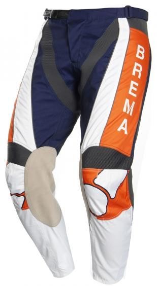 Obrázek produktu Moto kalhoty BREMA TROFEO modro/oranžové