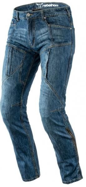Obrázek produktu Moto kalhoty REBELHORN HAWK jeans modré MCF_12766