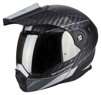 Obrázek produktu Moto přilba SCORPION ADX-1 DUAL matná černo/stříbrná MCF_10116