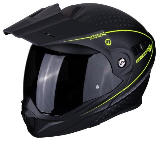 Obrázek produktu Moto přilba SCORPION ADX-1 HORIZON matná černo/neonově žlutá MCF_11802