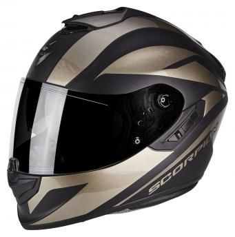 Obrázek produktu Moto přilba SCORPION EXO-1400 AIR FREEWAY II černo/titanová matná MCF_10153