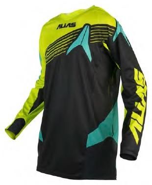 Obrázek produktu Motokrosový dres ALIAS MX A1 černo/neonově žlutý 2158-350