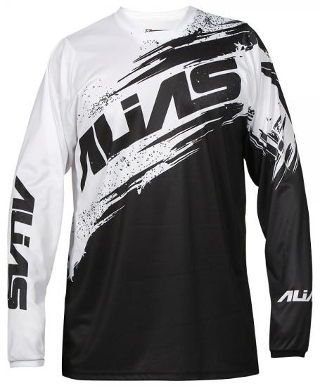 Obrázek produktu Motokrosový dres ALIAS MX A2 BRUSHED bílo/černý 2166-304