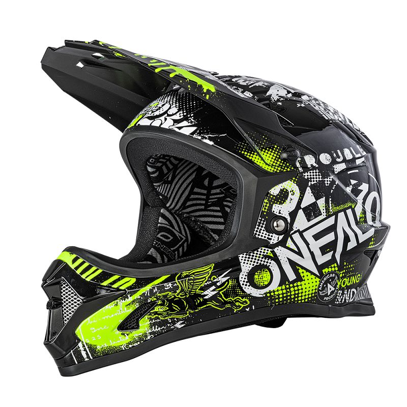 Obrázek produktu Dětská přilba O´Neal Backflip ATTACK černá/žlutá M