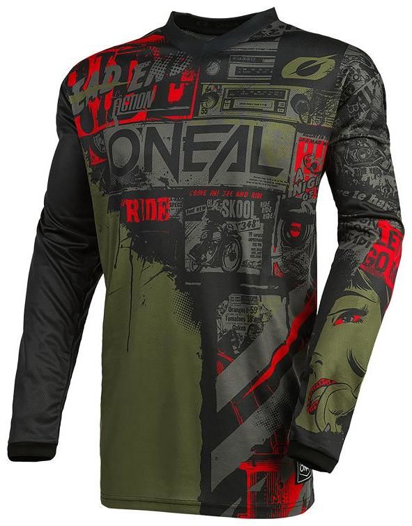 Obrázek produktu Dres O´Neal Element RIDE černá/zelená E002-516