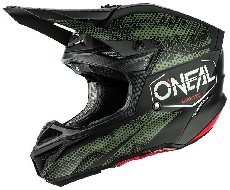 Obrázek produktu Přilba O´Neal 5Series COVERT černá/zelená 0628-464