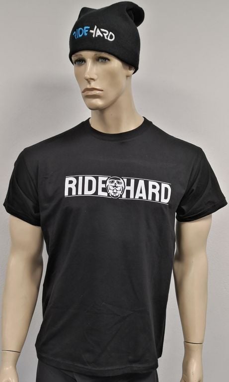 Obrázek produktu RIDE HARD tričko SKULL černá RH-SKULL06