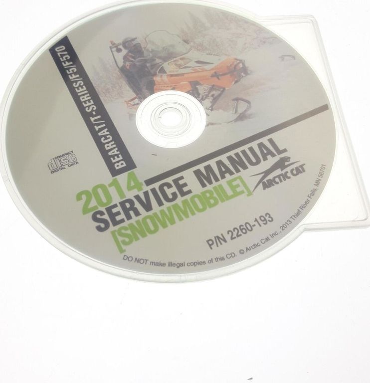 Obrázek produktu CD, 2014 SNOW SERVICE T/F-SERIES/BC E (2260-193) 2260-193