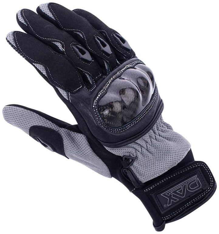 Obrázek produktu DAX ENDURO rukavice, z Amara kůže a textilu, s chráničem (4138-GLV-BG) 4138-GLV-BG