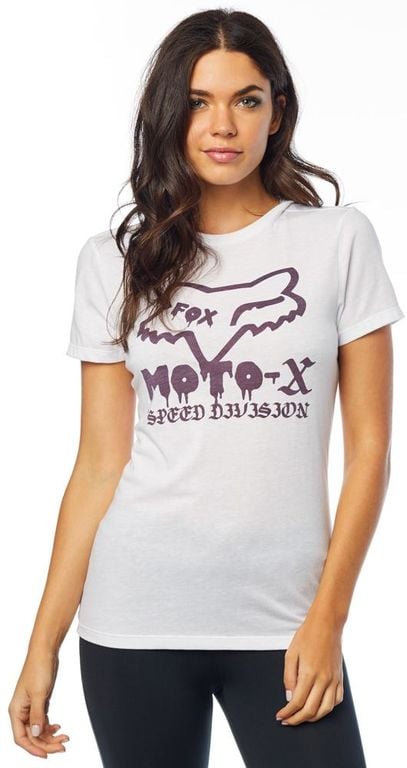 Obrázek produktu FOX Drips Ss Crew Tee, White, LFS18F (21931-008-MASTER) 21931-008-MASTER