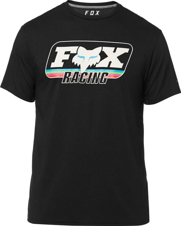 Obrázek produktu FOX Throwback Ss Tech Tee, Black, LFS18F (22348-001-MASTER) 22348-001-MASTER