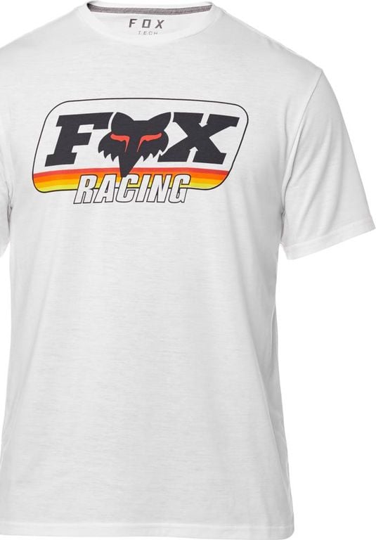 Obrázek produktu FOX Throwback Ss Tech Tee, Optic White, LFS18F (22348-190-MASTER) 22348-190-MASTER