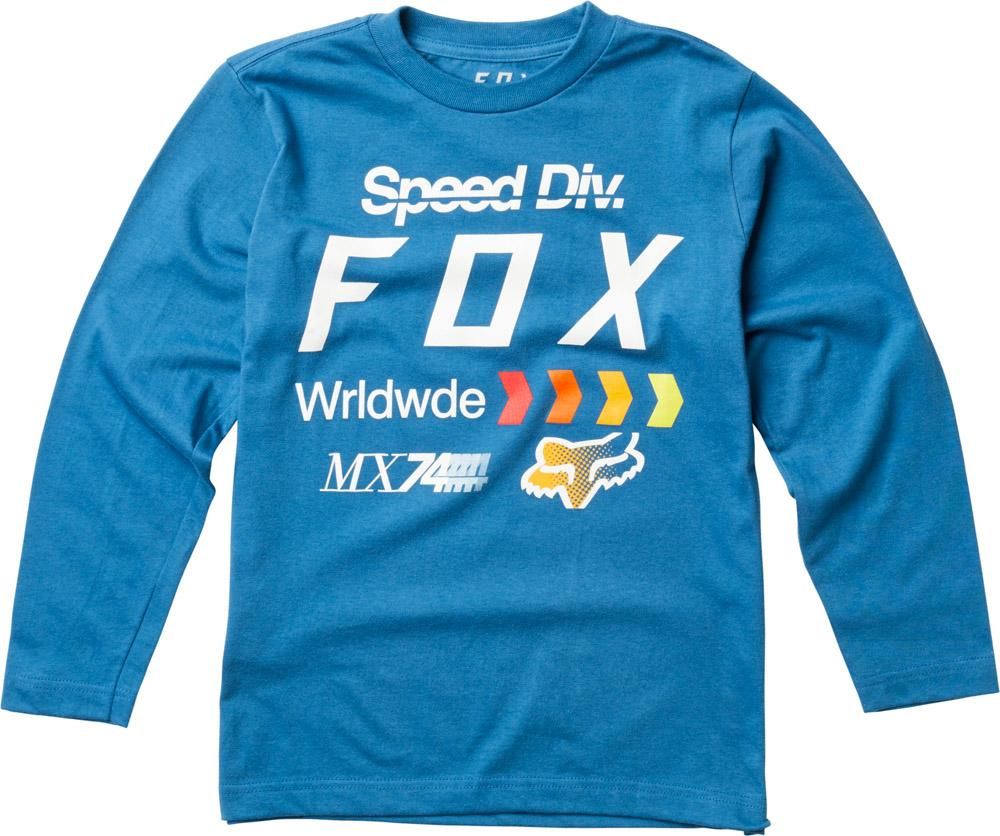 Obrázek produktu FOX Youth Murc Ls Tee, Dusty Blue, LFS18F 22016-157-MASTER