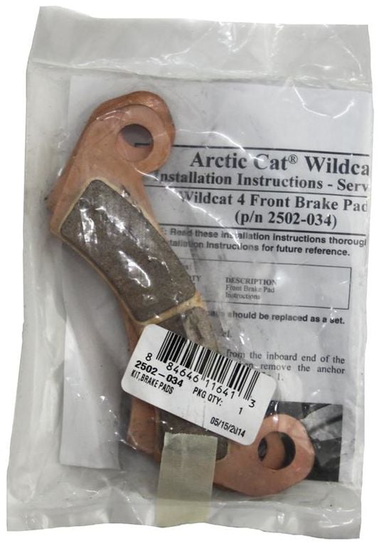 Obrázek produktu KIT, BRAKE PADS Arctic Cat Wildcat X, Wildcat 4 2502-034