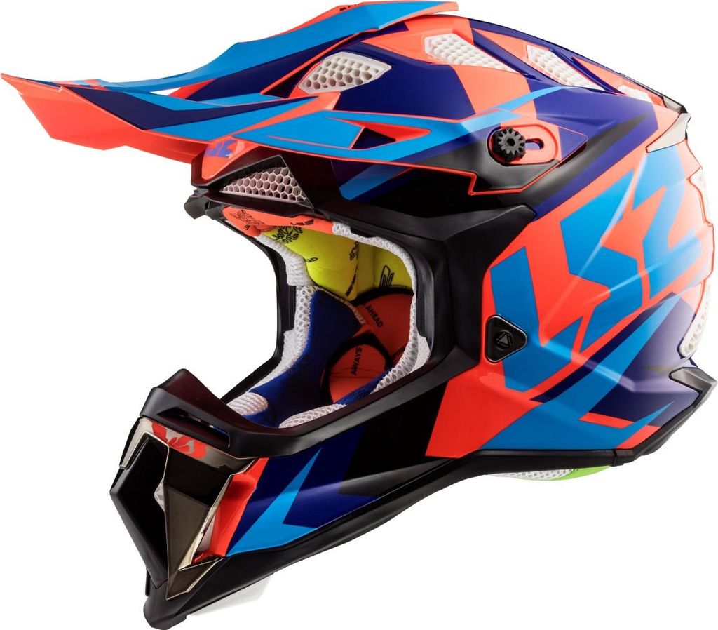 Obrázek produktu LS2 MX470 SUBVERTER NIMBLE BLACK BLUE ORANGE (404702052) 404702052