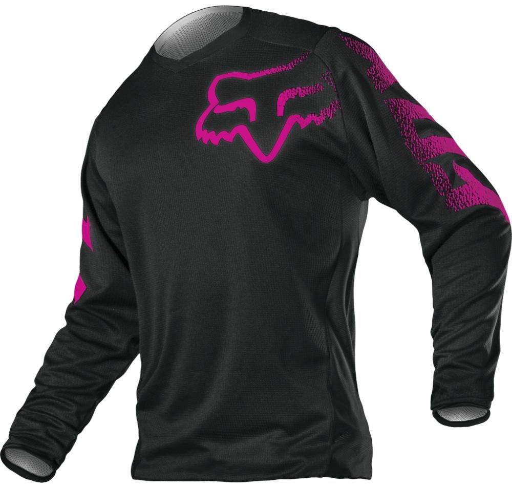 Obrázek produktu FOX Wmn Blackout Jersey - Black/Pink MX22 (12337-285-MASTER) 12337-285-MASTER