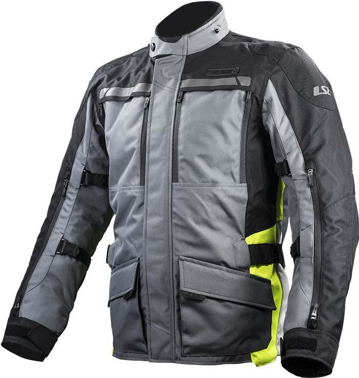 Obrázek produktu LS2 LANCE MAN JACKET GREY BLACK YELLOW (6200J5108) 6200J5108
